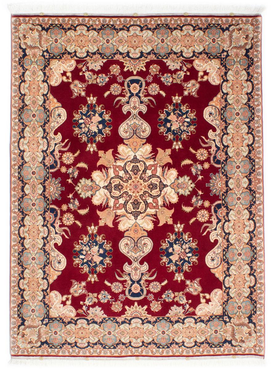 Tapete persa Tabriz 50Raj 203x151 203x151, Tapete persa Atado à mão