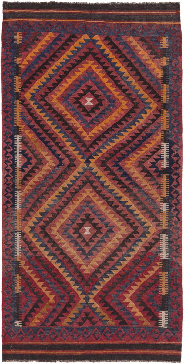 Afghaans tapijt Kilim Afghan Antiek 199x102 199x102, Perzisch tapijt Handgeweven