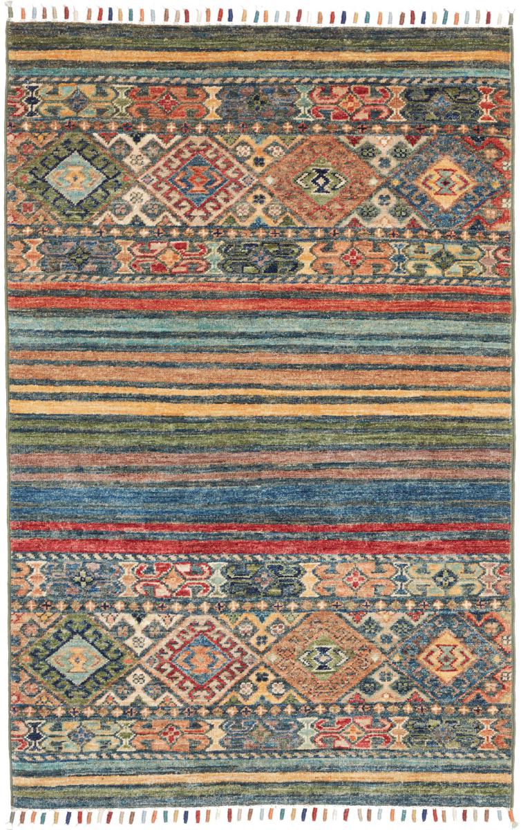 Tapis pakistanais Arijana Shaal 125x78 125x78, Tapis persan Noué à la main