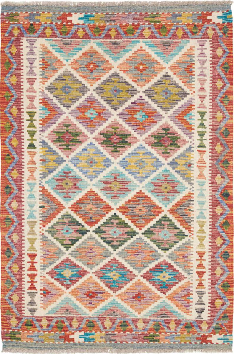 Afghanischer Teppich Kelim Afghan 153x102 153x102, Perserteppich Handgewebt