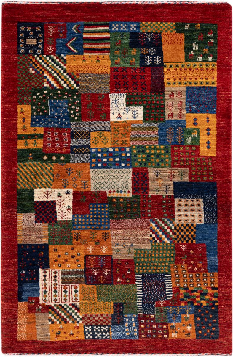 Perzisch tapijt Perzisch Gabbeh Loribaft Nowbaft 146x96 146x96, Perzisch tapijt Handgeknoopte