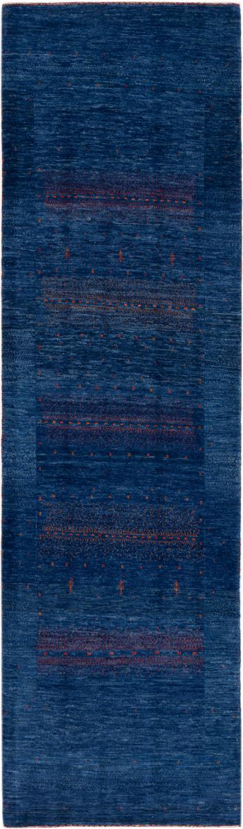 Tapis persan Persan Gabbeh Loribaft Essence 291x85 291x85, Tapis persan Noué à la main