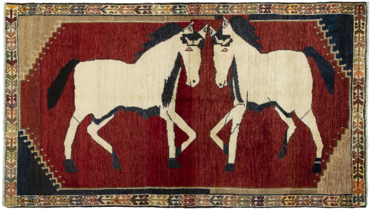 Tapis persan Persan Gabbeh Ghashghai 175x102 175x102, Tapis persan Noué à la main