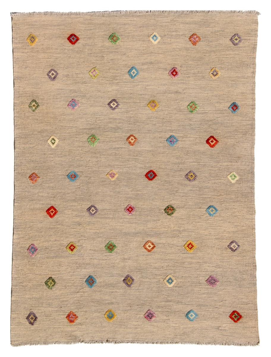 Alfombra afgana Kilim Afghan Nimbaft Edition 198x153 198x153, Alfombra persa Tejido a mano