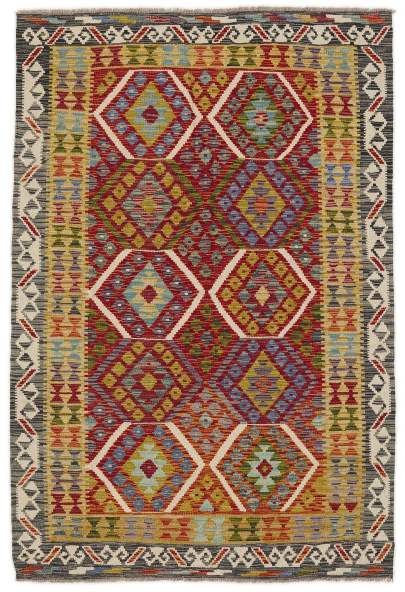 Afgán szőnyeg Kilim Afgán 199x133 199x133, Perzsa szőnyeg szőttesek