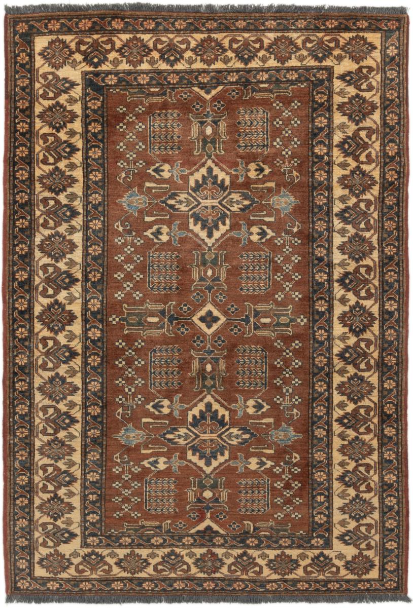 Tapete paquistanês Kazak 182x128 182x128, Tapete persa Atado à mão