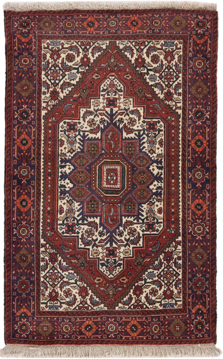 Persian Rug Gholtogh 4'1"x2'7" 4'1"x2'7", Persian Rug Knotted by hand