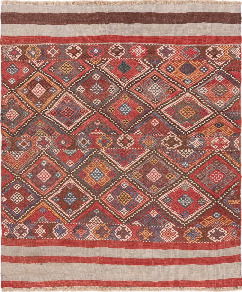 Perzisch tapijt Kilim Fars Mafresh 133x109 133x109, Perzisch tapijt Handgeweven