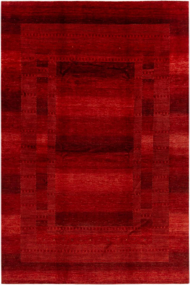 Tapis persan Persan Gabbeh Loribaft Atash 489x329 489x329, Tapis persan Noué à la main