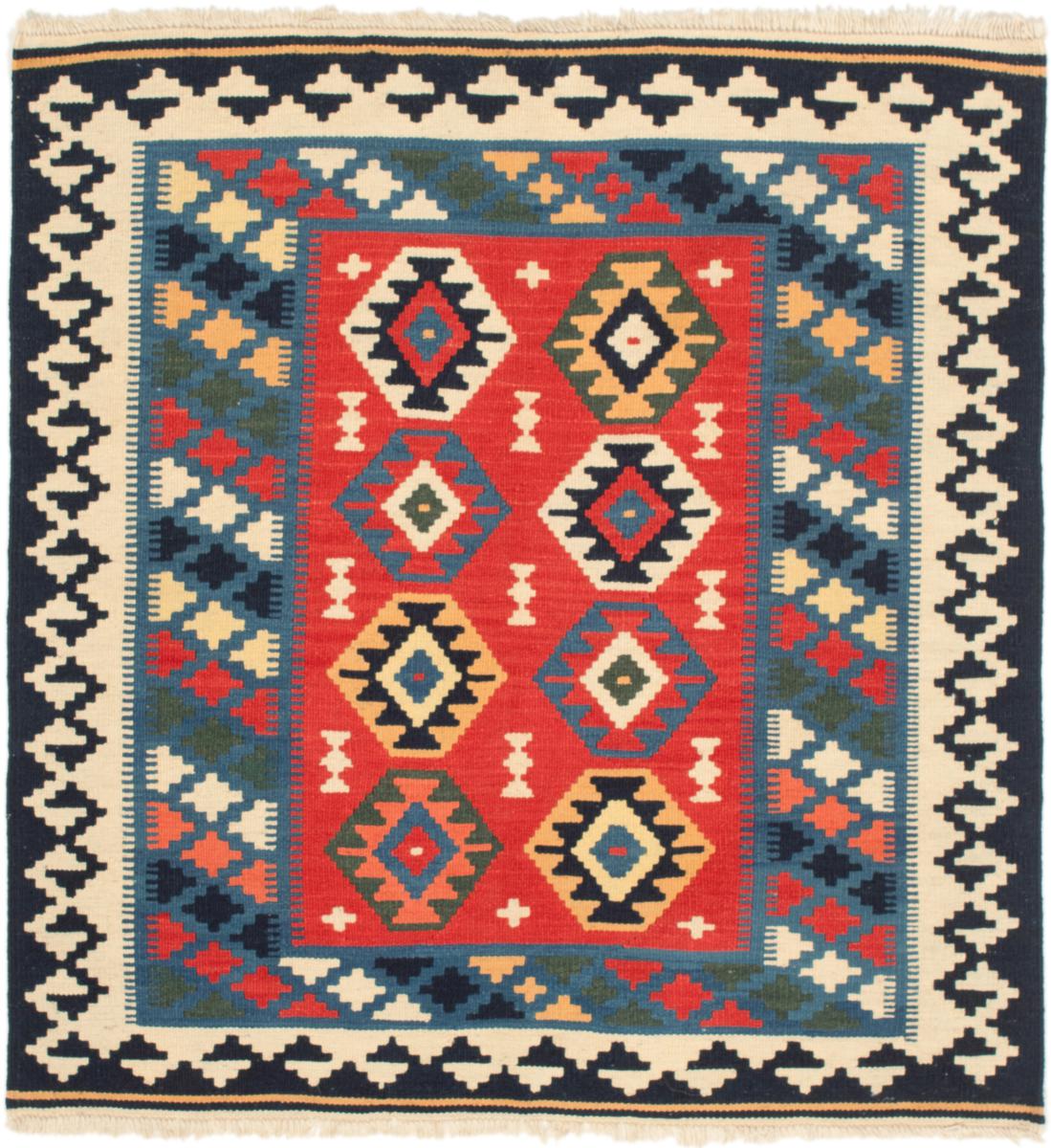 Tapete persa Kilim Fars 103x99 103x99, Tapete persa Tecido à mão