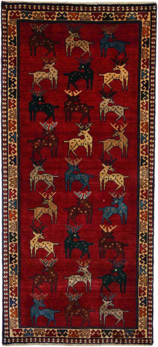 Tapis persan Shiraz 223x101 223x101, Tapis persan Noué à la main