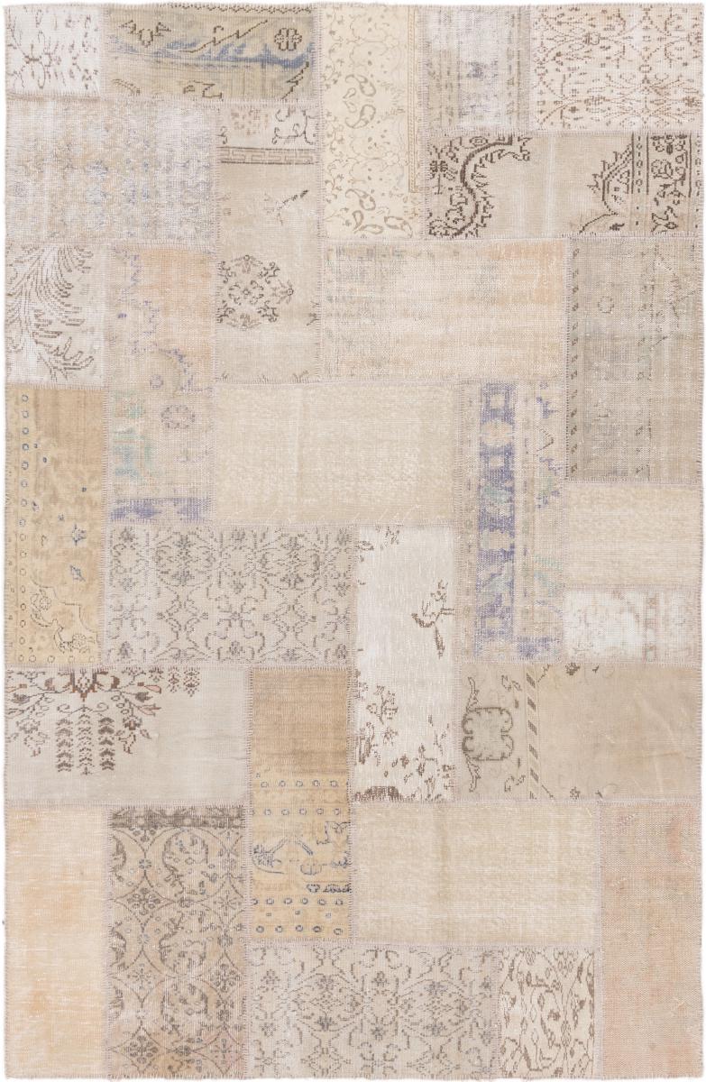 Persian Rug Patchwork 300x200 300x200, Persian Rug Knotted by hand