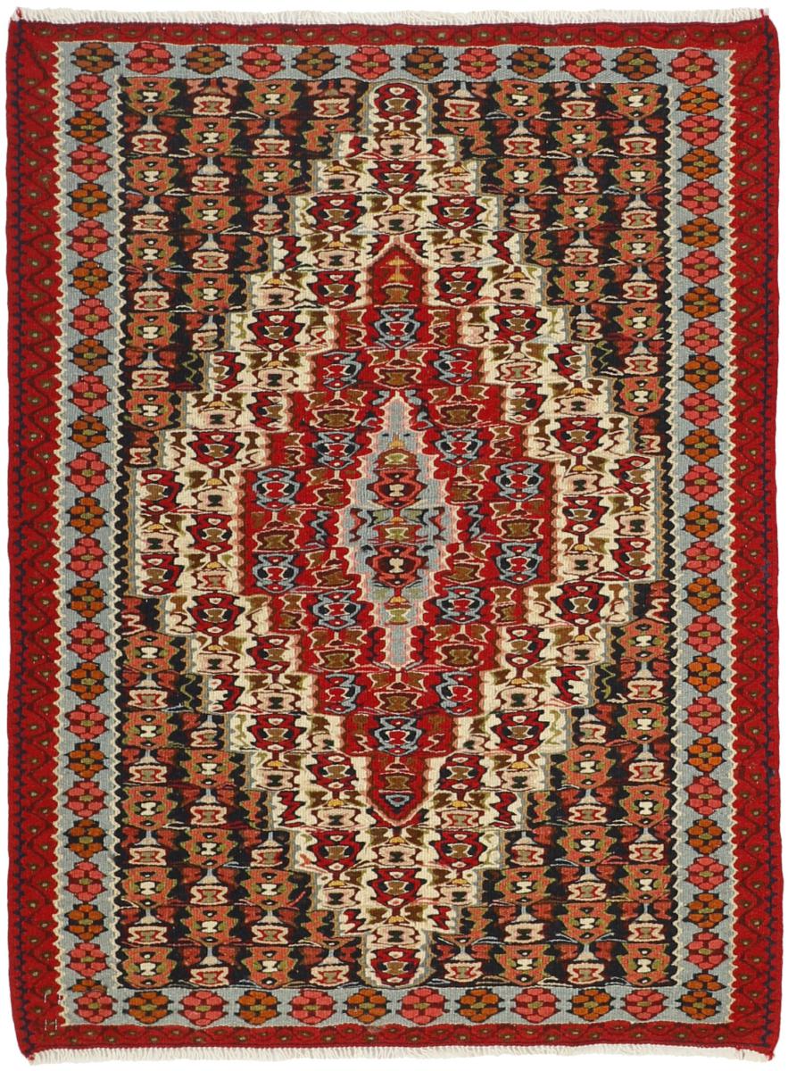 Tapete persa Kilim Senneh 105x76 105x76, Tapete persa Atado à mão