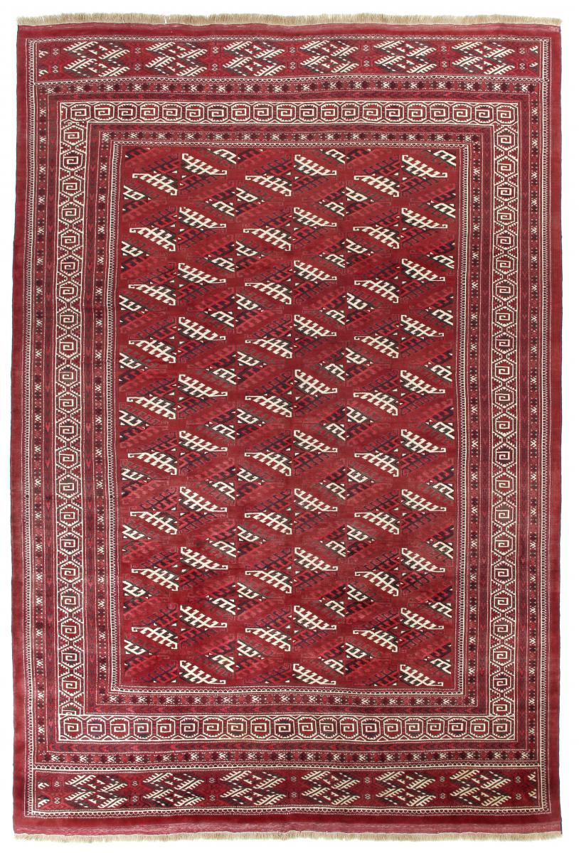 Alfombra persa Turkaman 377x254 377x254, Alfombra persa Anudado a mano