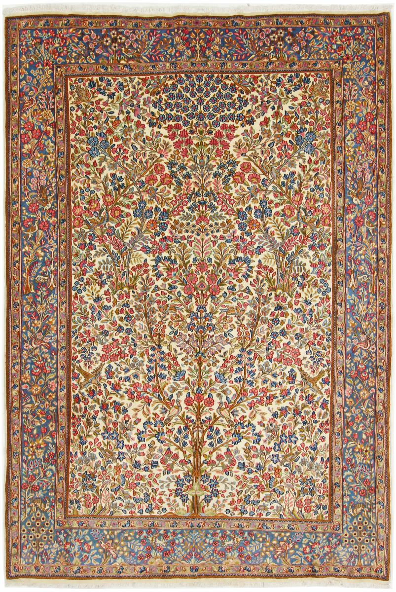 Tapis persan Kerman 272x181 272x181, Tapis persan Noué à la main