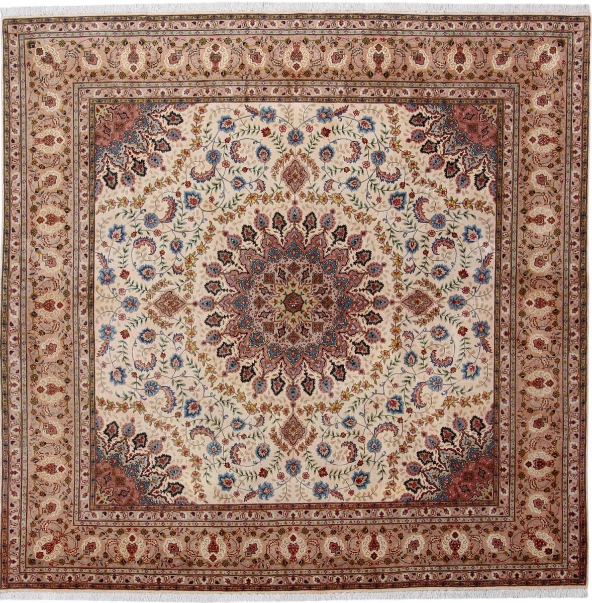 Persian rug Tabriz 248x249 248x249, Persian rug Hand-knotted
