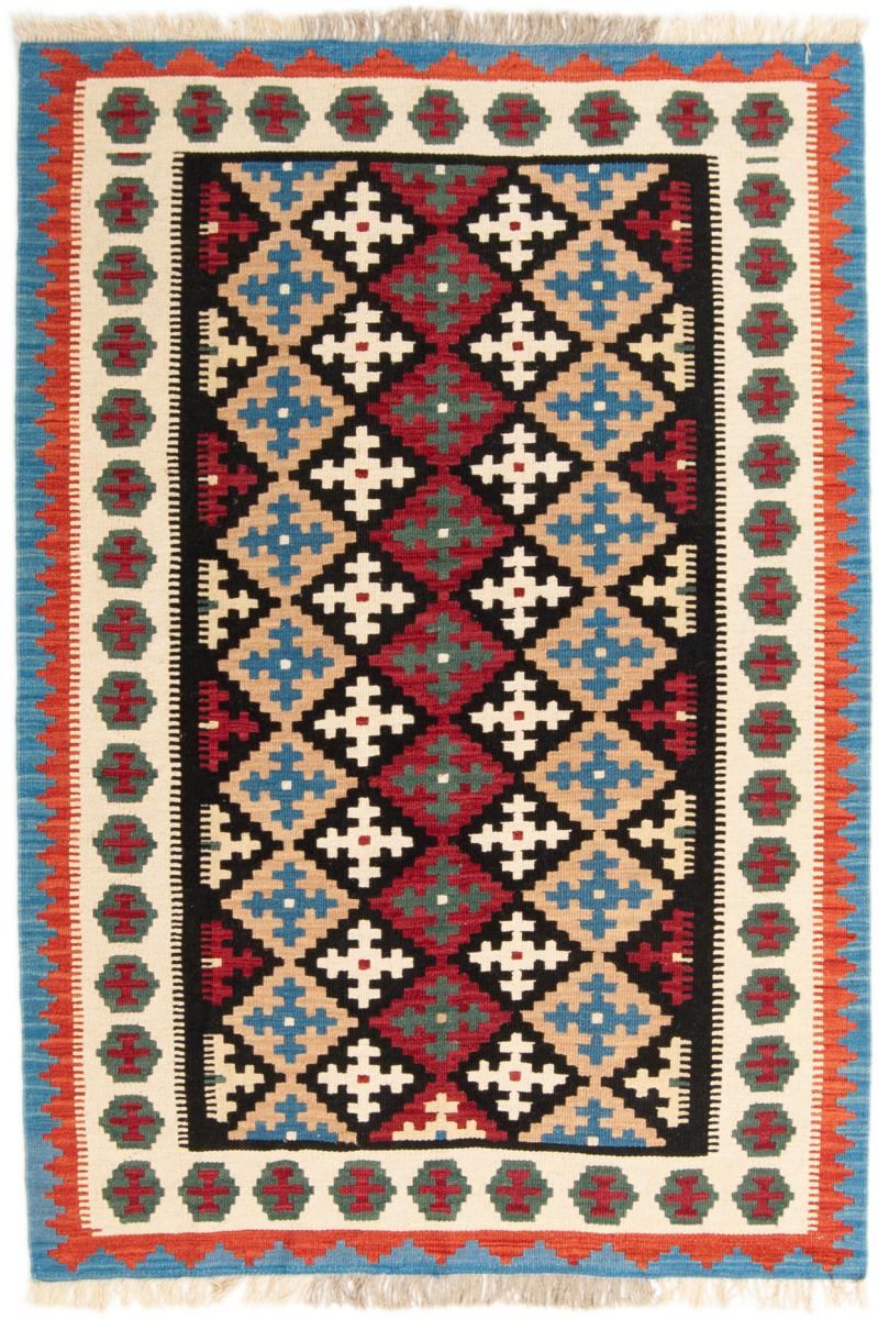 Tapete persa Kilim Fars 180x124 180x124, Tapete persa Tecido à mão