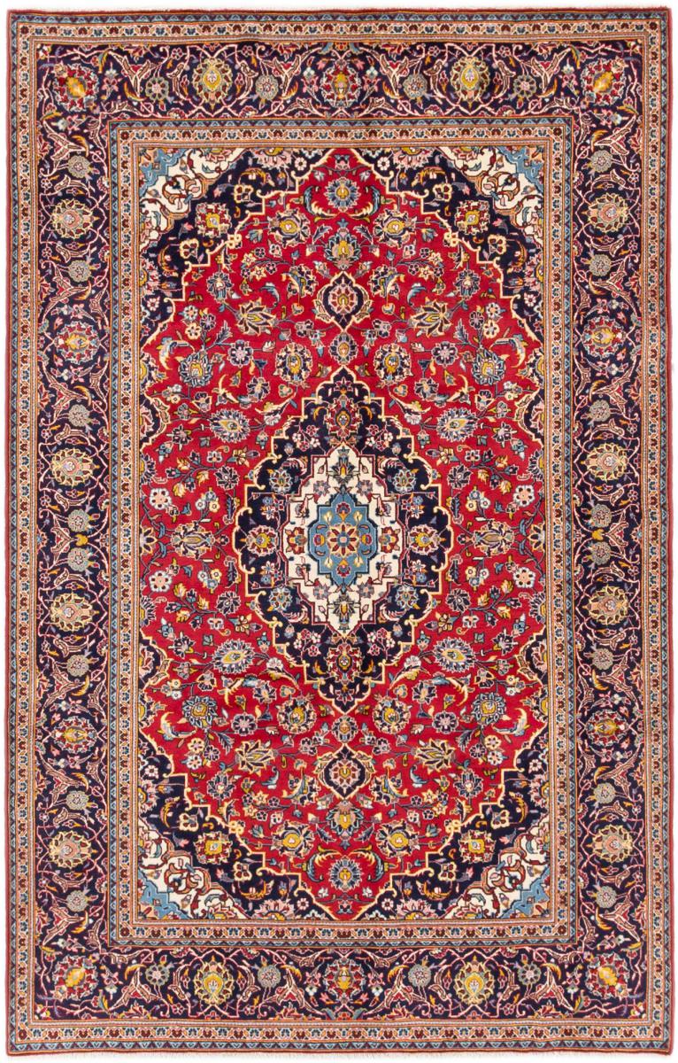 Tapis persan Kashan 309x201 309x201, Tapis persan Noué à la main
