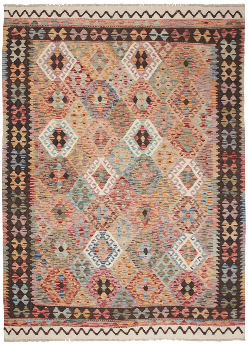 Tapete afegão Kilim Afegão 248x178 248x178, Tapete persa Tecido à mão