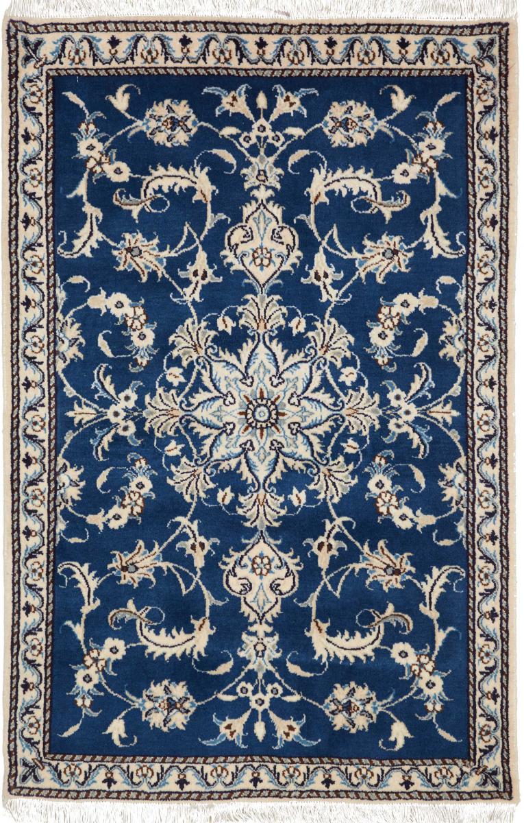 Tapis persan Naïn 138x91 138x91, Tapis persan Noué à la main
