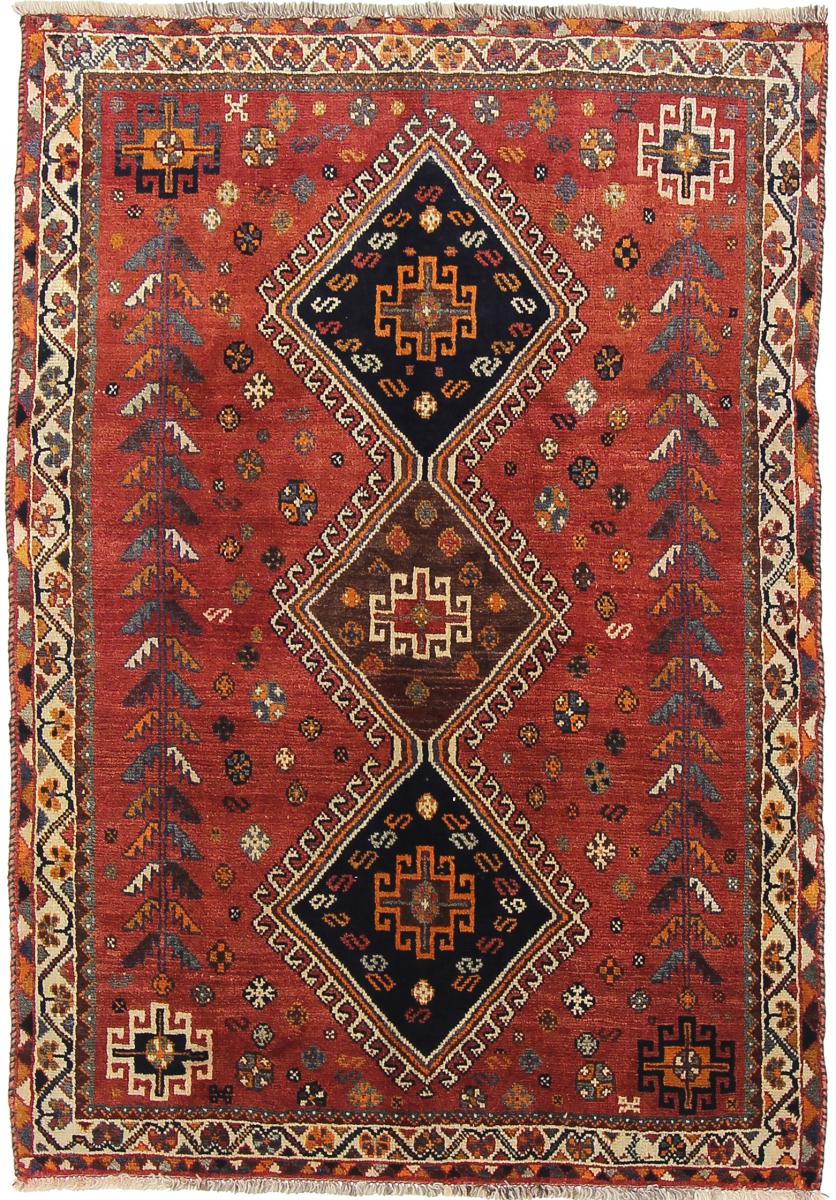 Perzsa szőnyeg Ghashghai 191x134 191x134, Perzsa szőnyeg Kézzel csomózva