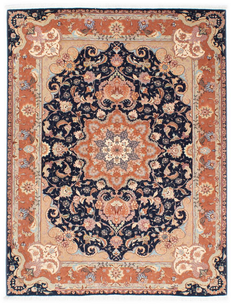 Tapete persa Tabriz 50Raj 201x154 201x154, Tapete persa Atado à mão