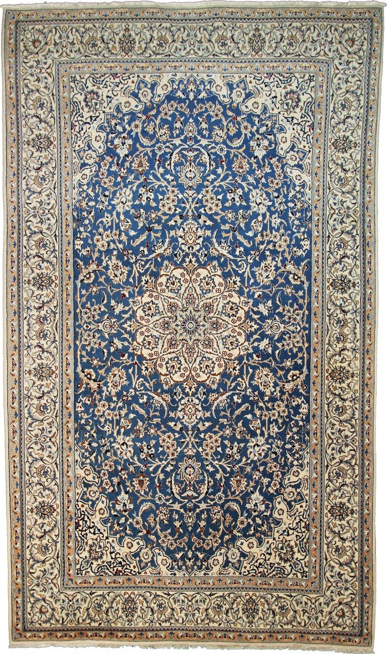 Tapis persan Naïn 9La 330x192 330x192, Tapis persan Noué à la main