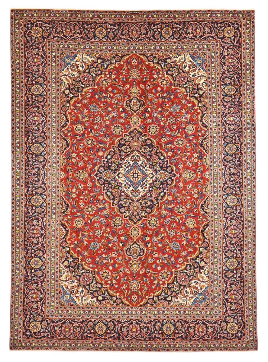 Persian Rug Keshan 383x273 383x273, Persian Rug Knotted by hand