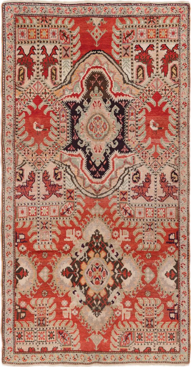 Alfombra rusa Azerbaijan Antiguo 210x111 210x111, Alfombra persa Anudado a mano