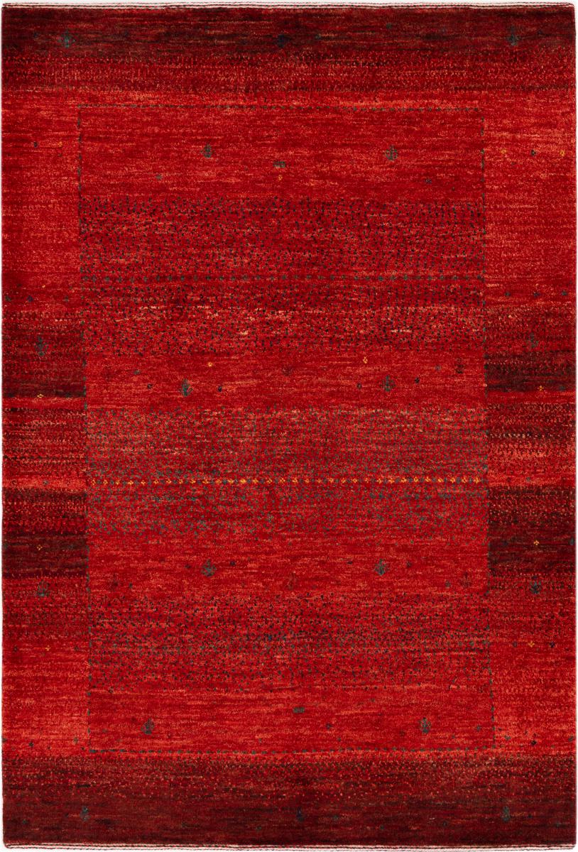 Persian rug Perser Gabbeh Loribaft Essence 4'9"x3'4" 4'9"x3'4", Persian rug Hand-knotted