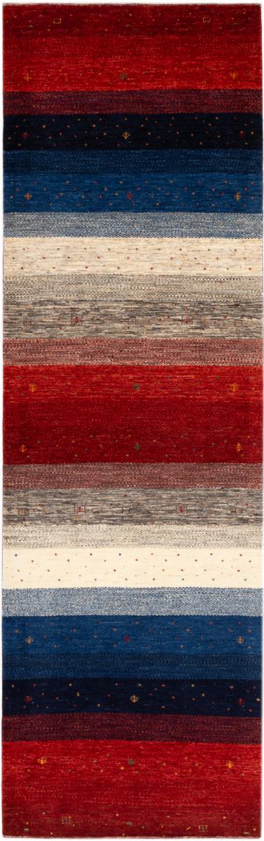 Tapis persan Persan Gabbeh Loribaft Essence 295x91 295x91, Tapis persan Noué à la main
