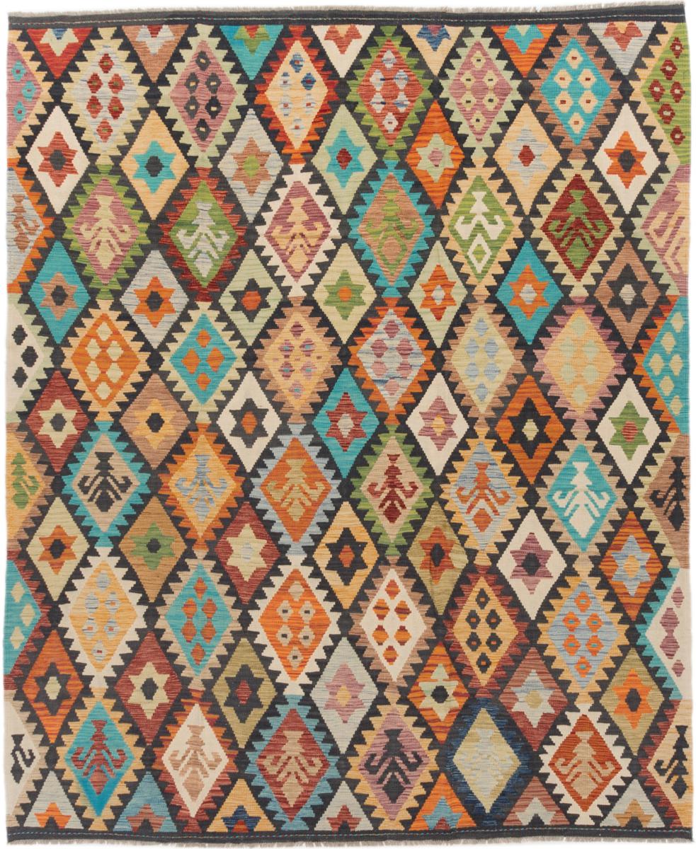 Tapete afegão Kilim Afegão 305x254 305x254, Tapete persa Tecido à mão