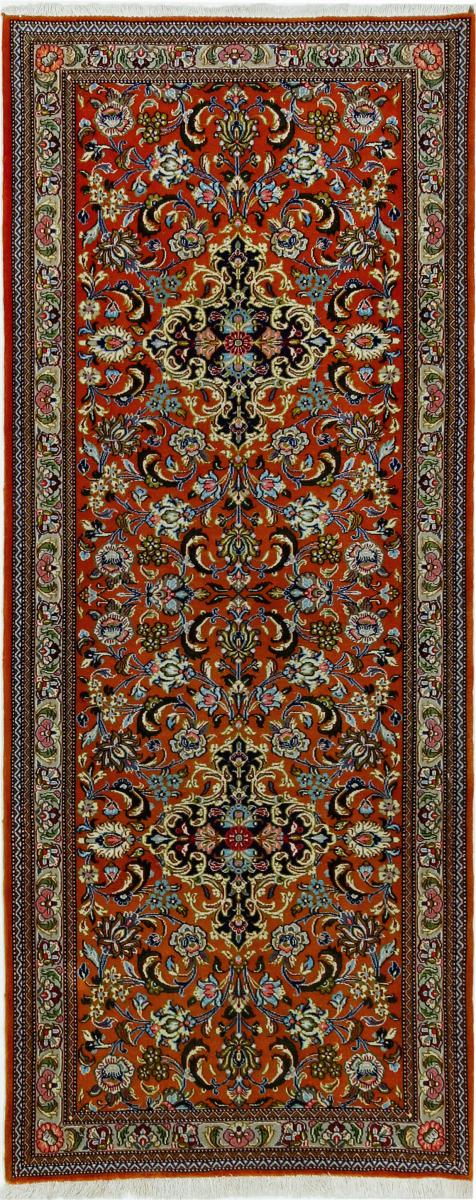 Tapete persa Ghom Kork 194x86 194x86, Tapete persa Atado à mão