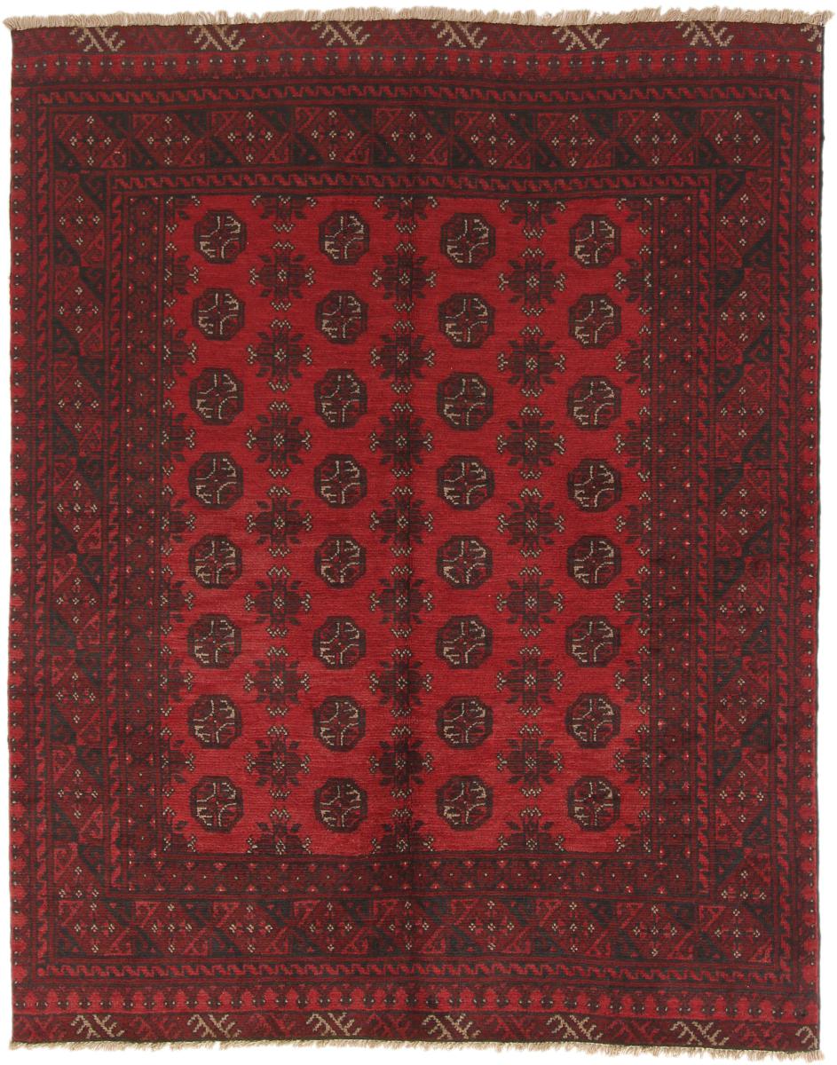 Tapete afegão Afegão Akhche 188x147 188x147, Tapete persa Atado à mão