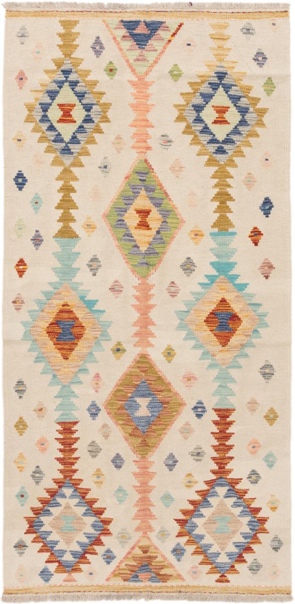 Tappeto Afgano Kilim Afghan 198x97 198x97, Tappeto persiano Tessuto a mano