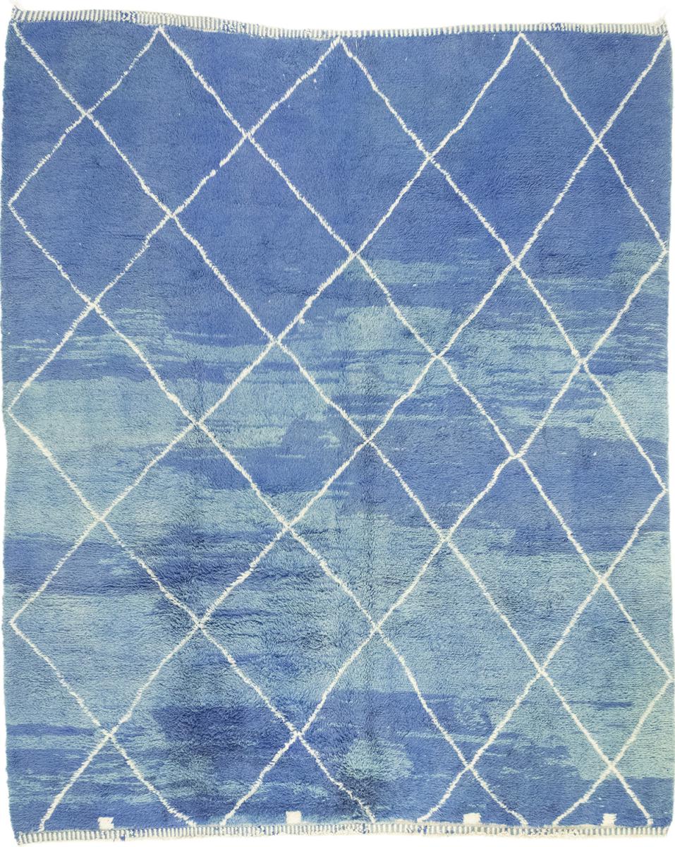 Marockansk matta Berber Maroccan Beni Ourain 350x301 350x301, Persisk matta Knuten för hand