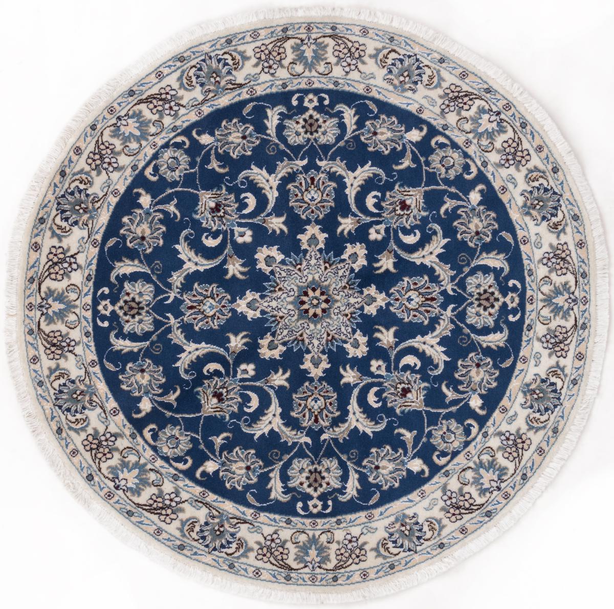Tappeto persiano Nain 151x149 151x149, Tappeto persiano Annodato a mano