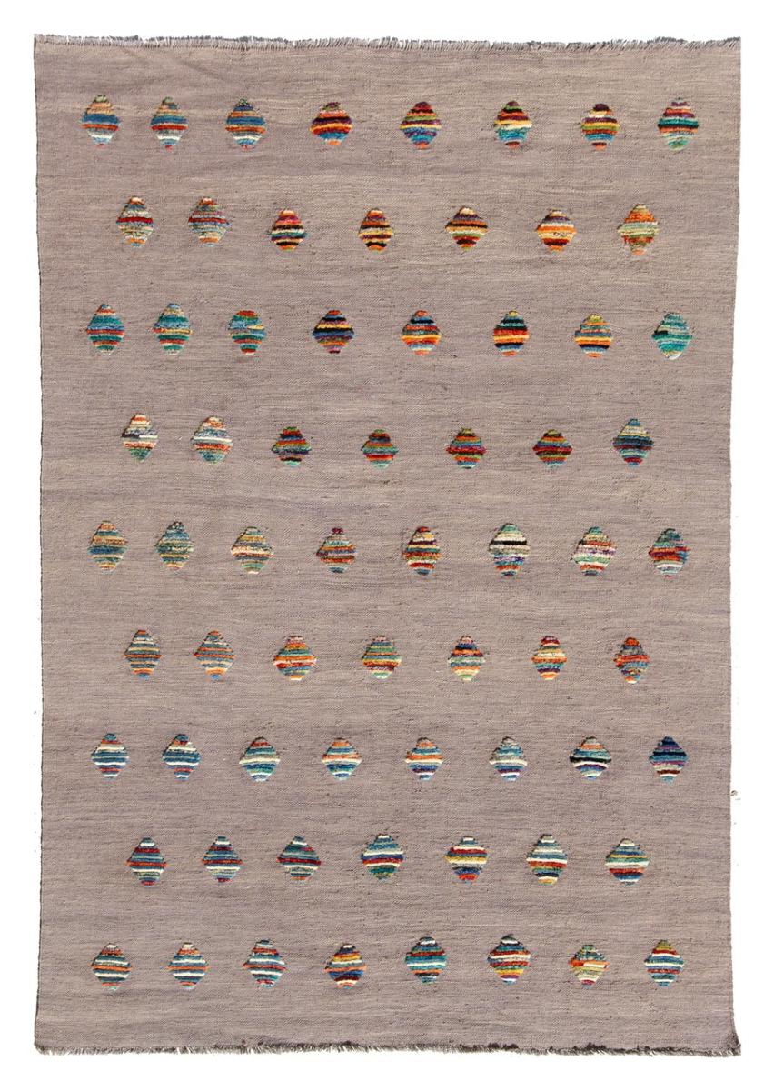 Alfombra afgana Kilim Afghan Nimbaft Edition 225x165 225x165, Alfombra persa Tejido a mano