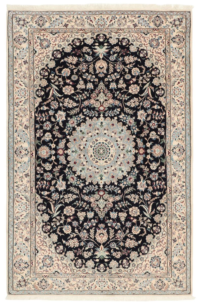 Persian Rug Nain 6La 5'10"x3'10" 5'10"x3'10", Persian Rug Knotted by hand