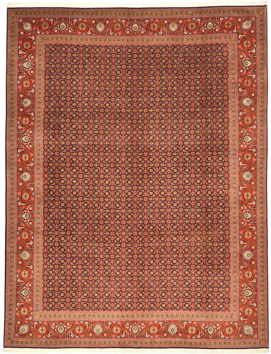 Tapete persa Tabriz Herati 386x300 386x300, Tapete persa Atado à mão