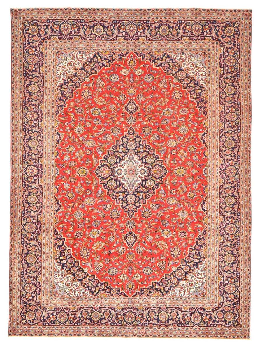 Persian Rug Keshan 393x286 393x286, Persian Rug Knotted by hand