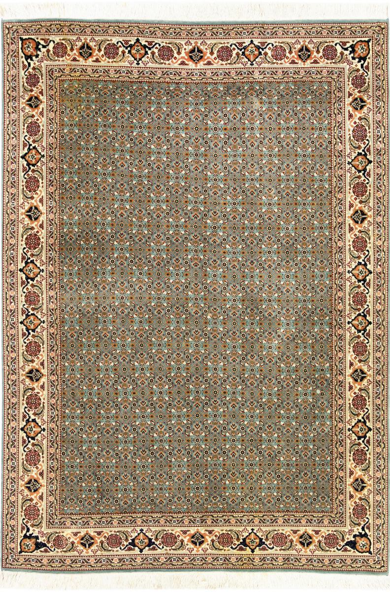 Tapete persa Tabriz 146x100 146x100, Tapete persa Atado à mão