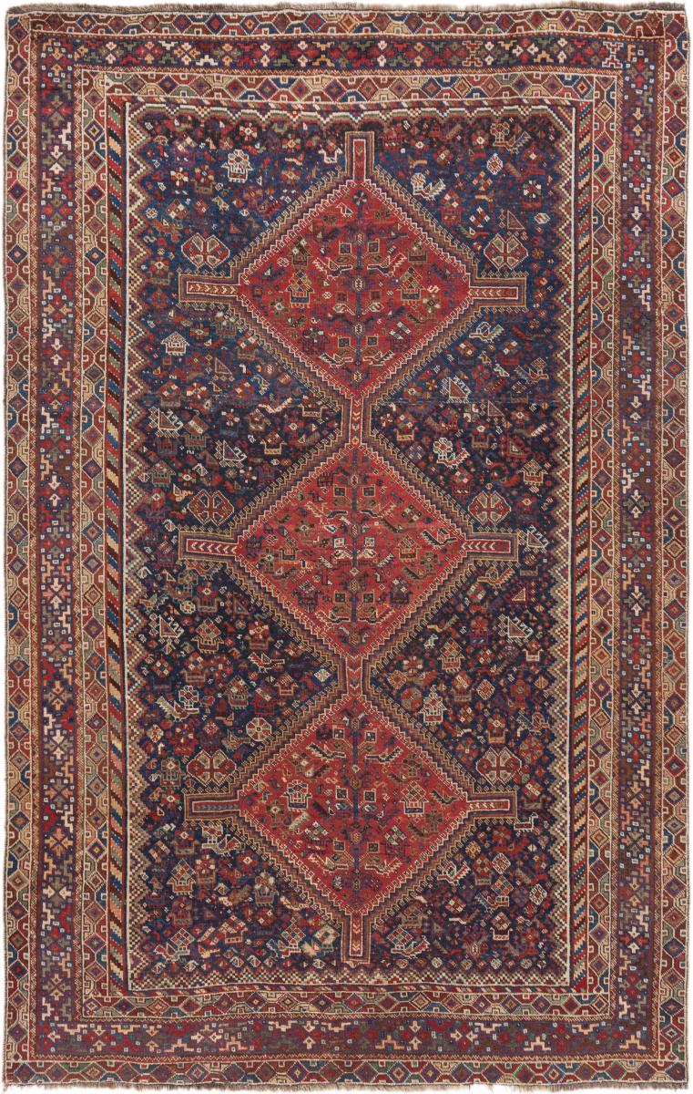 Persian Rug Ghashghai Old 317x200 317x200, Persian Rug Knotted by hand