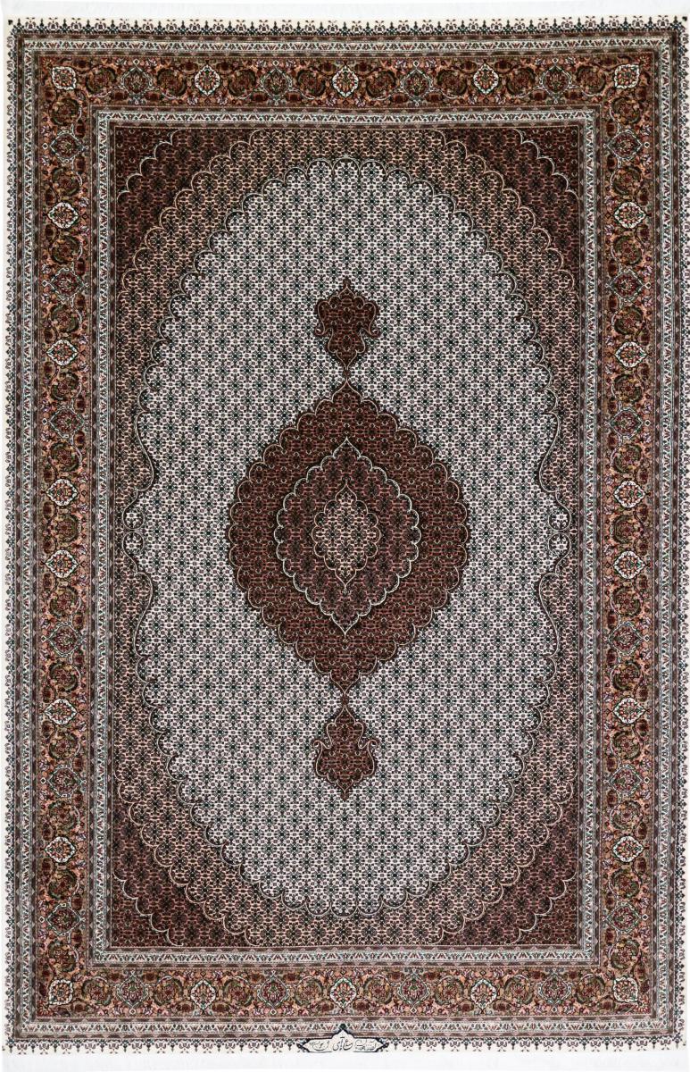 Tapete persa Tabriz Mahi 301x197 301x197, Tapete persa Atado à mão