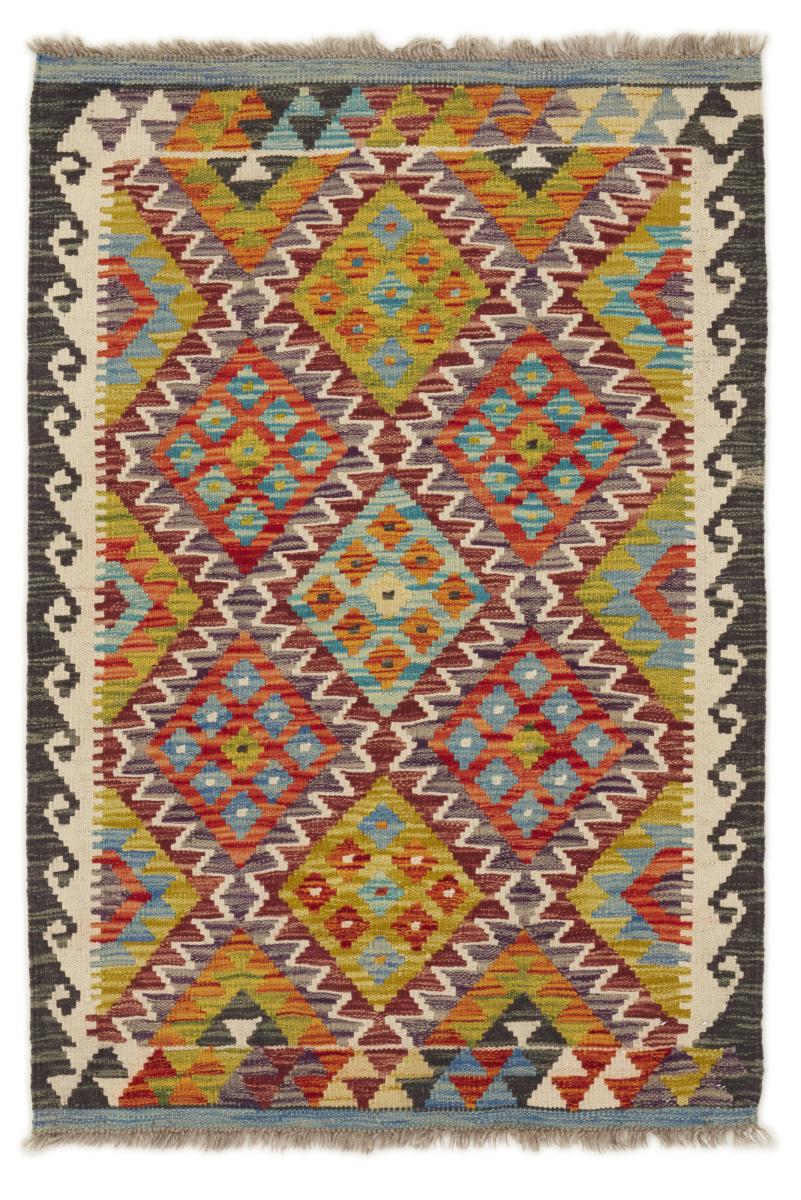 Tapete afegão Kilim Afegão 121x82 121x82, Tapete persa Tecido à mão