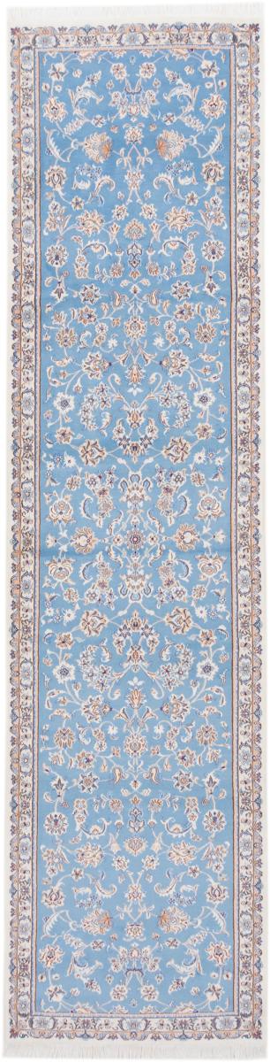 Tapis persan Naïn 9La 410x100 410x100, Tapis persan Noué à la main
