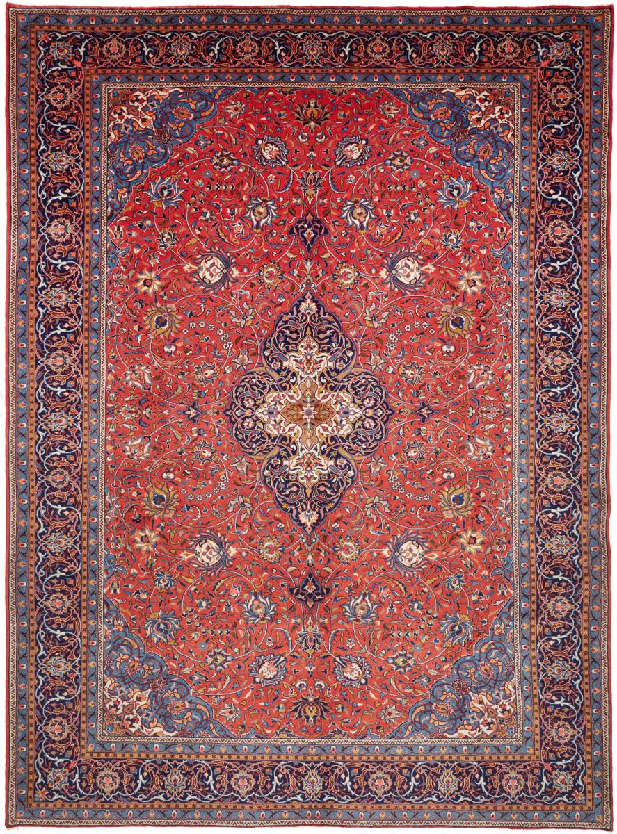 Persian Rug Sarouk 13'5"x9'10" 13'5"x9'10", Persian Rug Knotted by hand