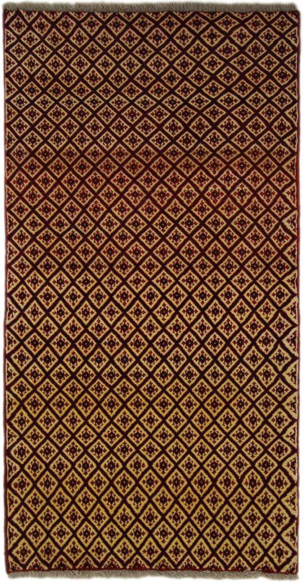 Persisk tæppe Shiraz 194x102 194x102, Persisk tæppe Knyttet i hånden