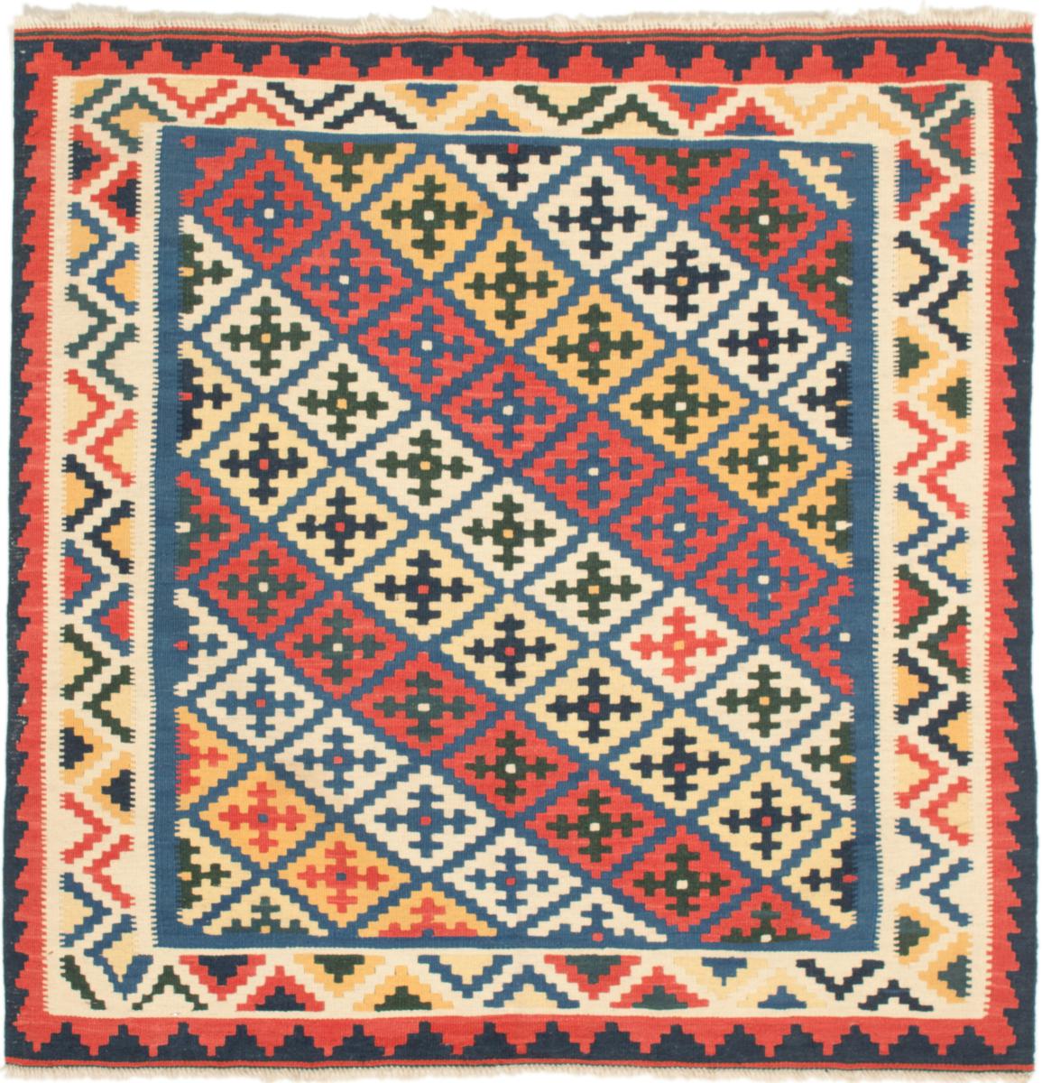 Tapete persa Kilim Fars 103x101 103x101, Tapete persa Tecido à mão