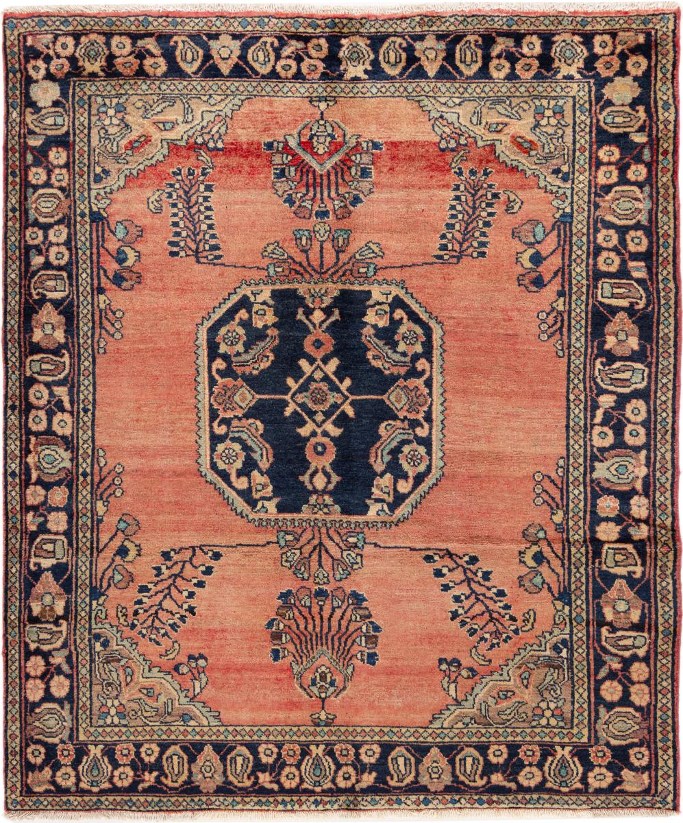 Tapis persan Lillian Ancien 183x158 183x158, Tapis persan Noué à la main